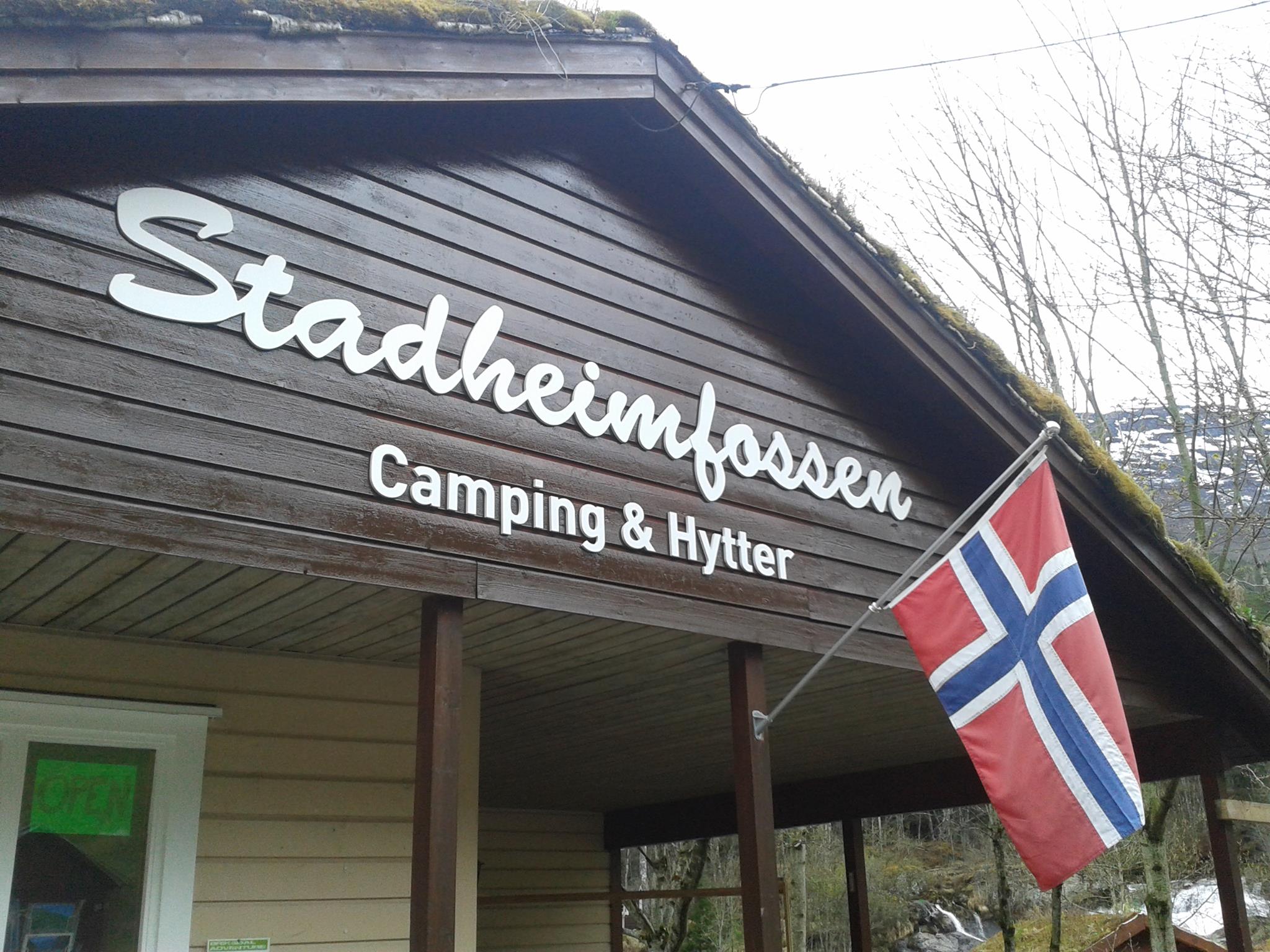 stadheimfossen camping Hellesylt